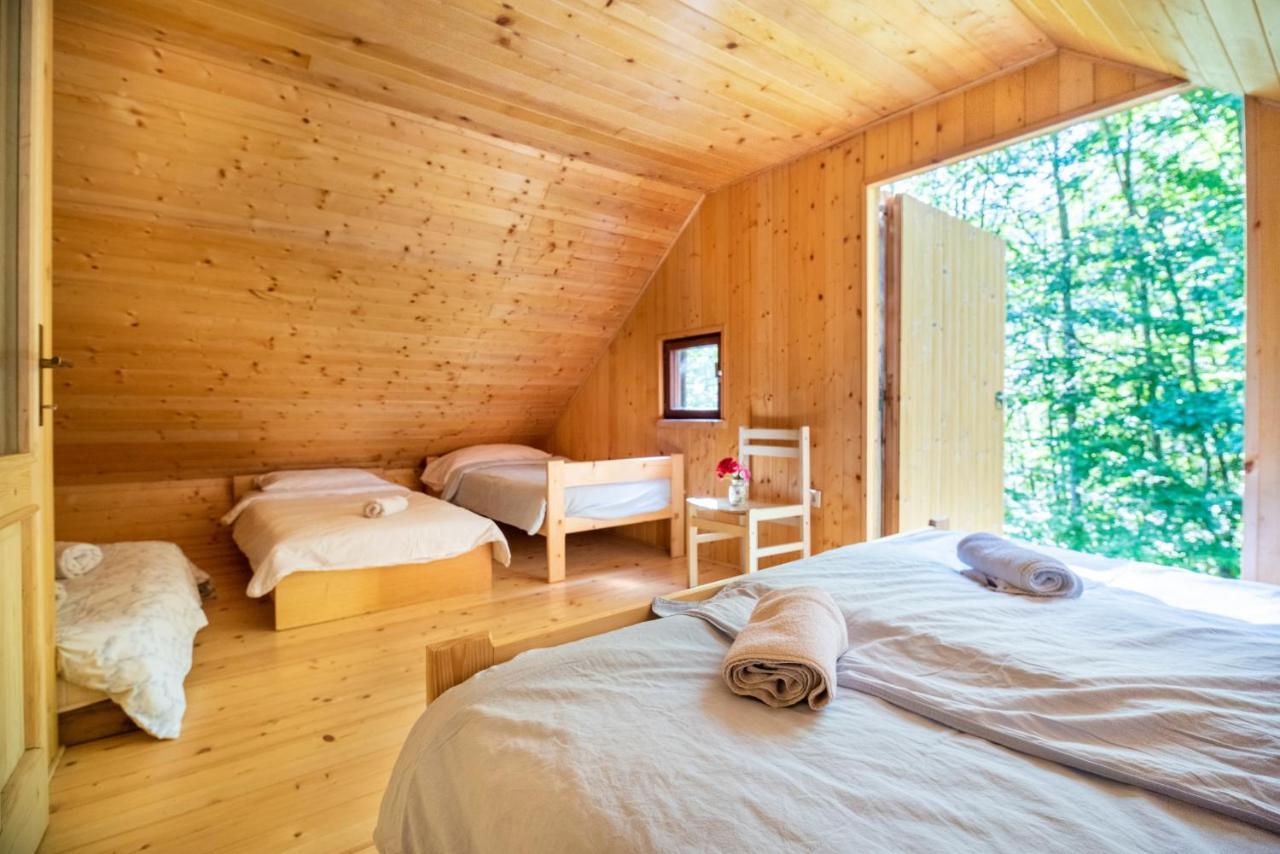 Soča Miha Lodge - Mihcevo Plece מראה חיצוני תמונה